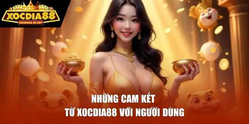 Những cam kết từ Xocdia88 với người dùng